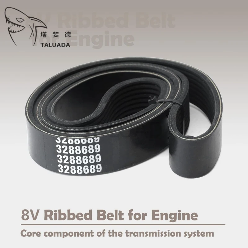 3288689 8V For Engine 4BT 3.9L 6BT 5.9L QSB ISB Ribbed Belt Excavators