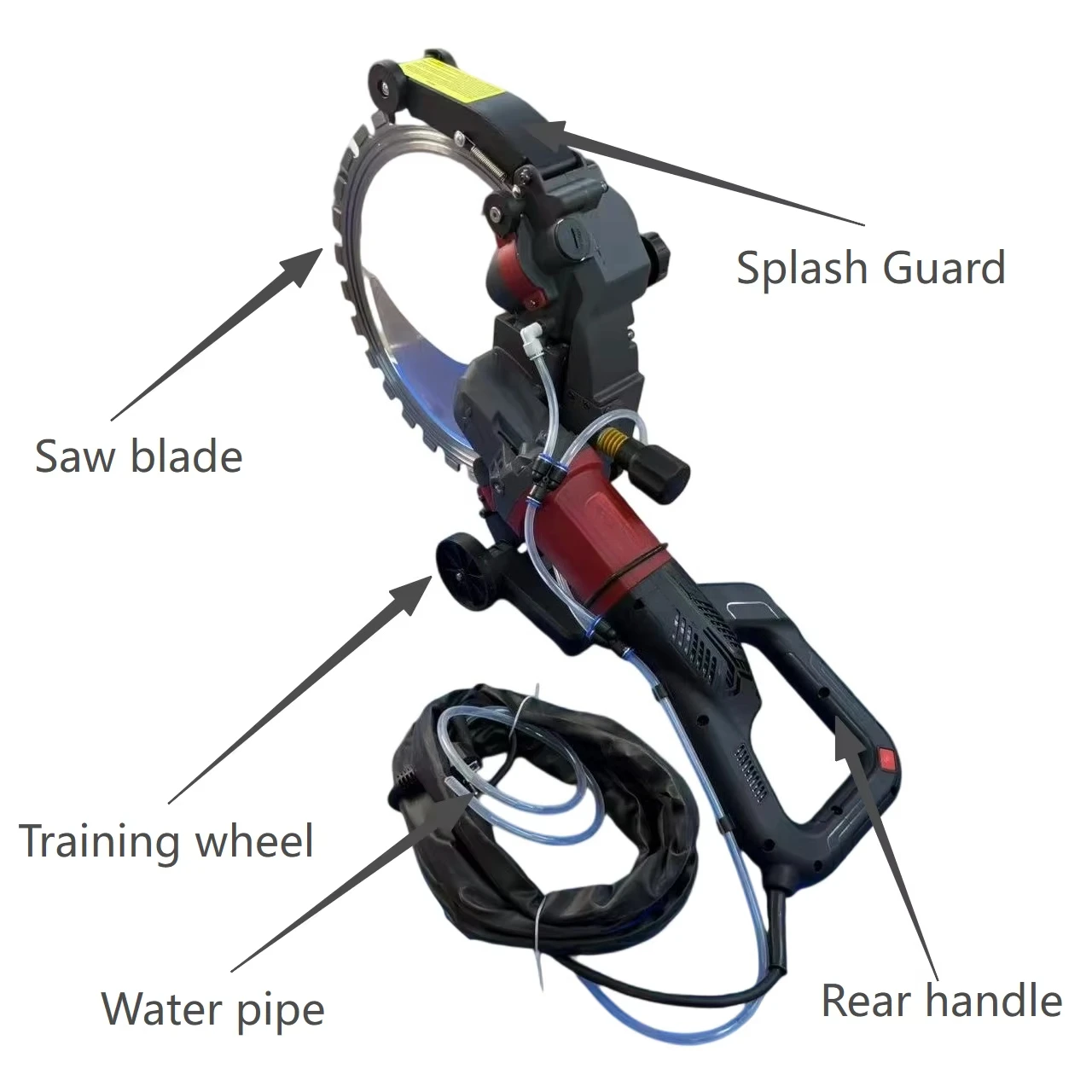 Dust-Free Wall Slotting Machine Concrete Cutting Machine