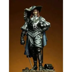 1/24 75mm Resin Figure Assembled Model Kit Ancient Character Miniature Spanish Nobility Unassembled and Unpainted Free Shipping