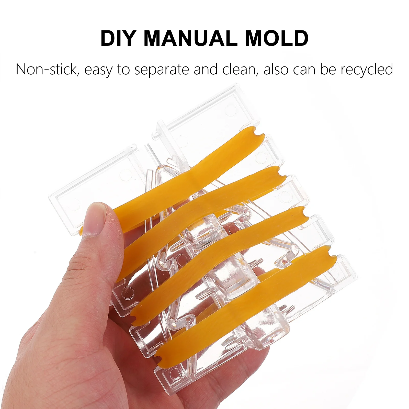 قالب بسيط من البلاستيك الشتوي لعيد الميلاد والكريستال والإيبوكسي DIY قالب عكسي يدوي
