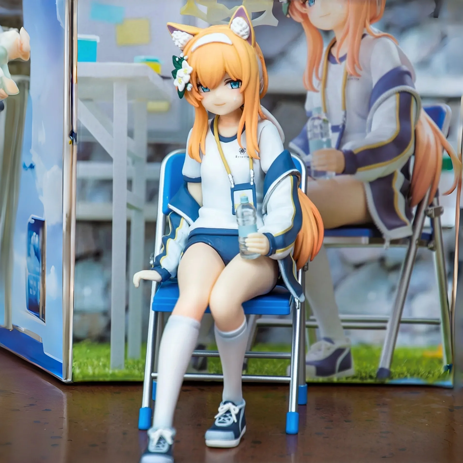 

Blue Archive Iochi Mari Figure Pvc Collectible Model Cute Girl Ko Statue Game Peripherals Gk Toys For Fans And Collectors