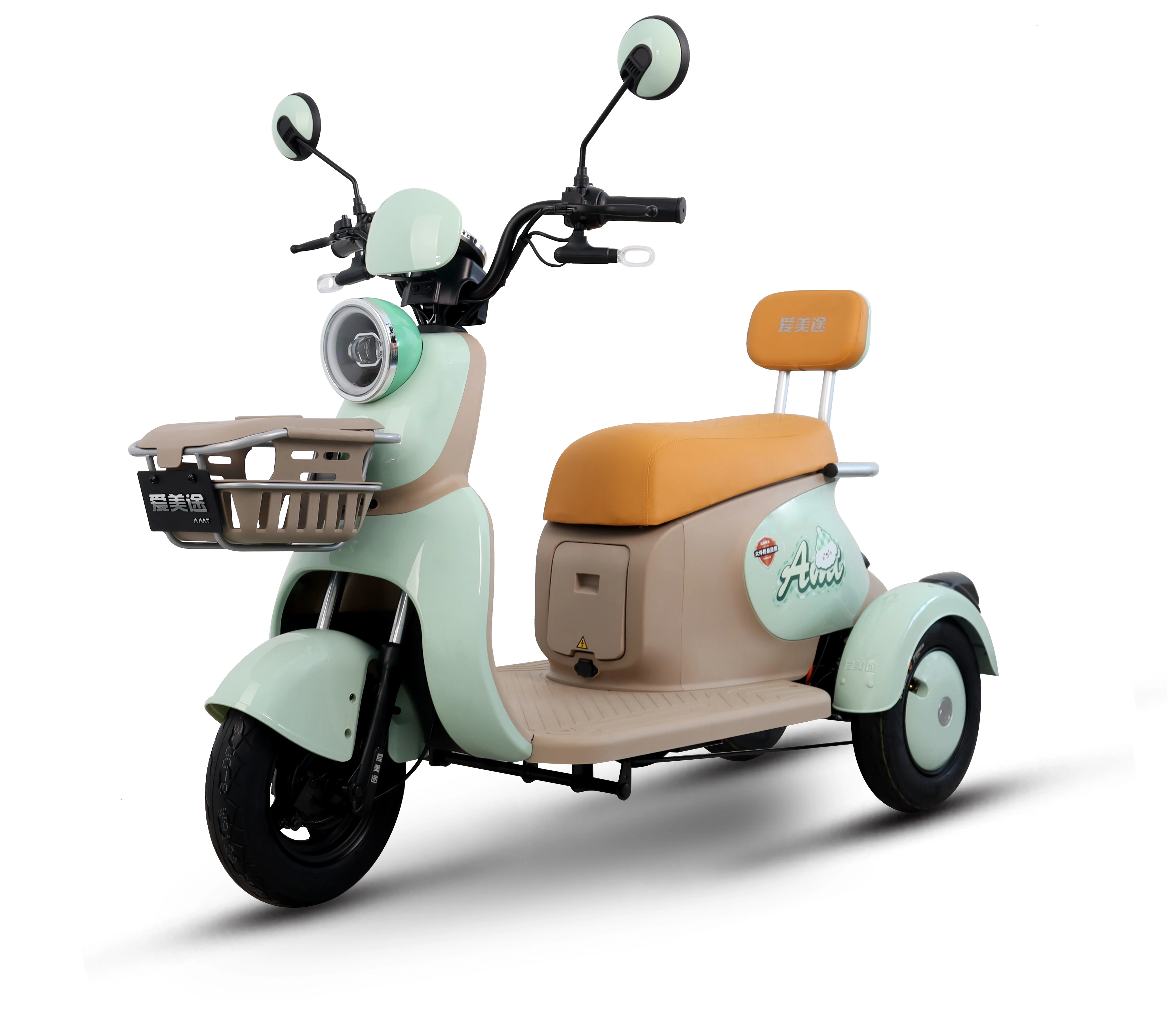 High Performance Electric 48V Brushless Motor Durable Open Body Type Tricycle Green Limited Time Offer for Cargo Use