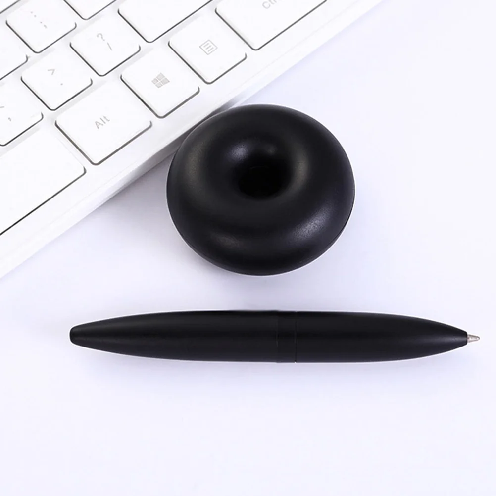 

2 Pcs Office Cabinet Maglev Ballpoint Pen Work Man Pens Magnetic Plastic Cool for Men Weighted