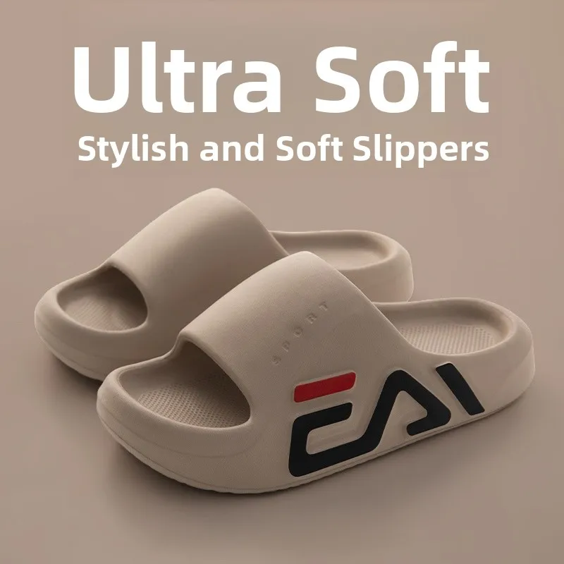 

Men's Summer Indoor Home EVA Anti-Odor Slip-Resistant Sports Simple Outdoor Wearable Slippers Comfortable Sensation Slippers
