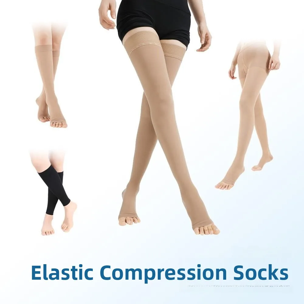 

Medical Grade Compression Tights High Pressure Leggings Long And Mid-Calf Socks for Varicose Vein Prevention And Blood Clot