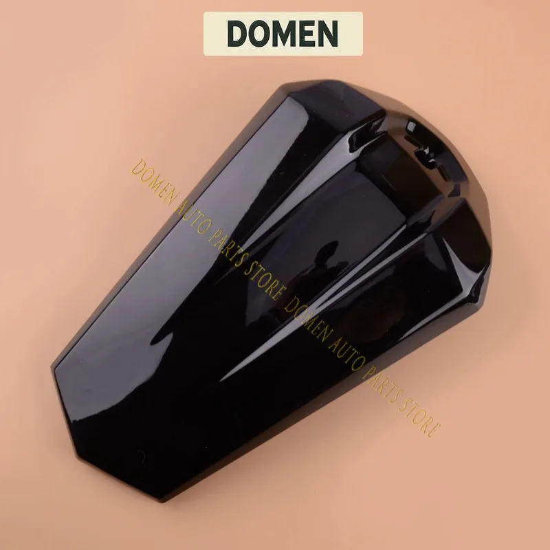 DOMEN Black Motorcycle Rear Passenger Seat Cowl Cap Cover Fit For Yamaha YZF R125 2008-2010 2011 2012 2013 2014 2015 2016 2017 2