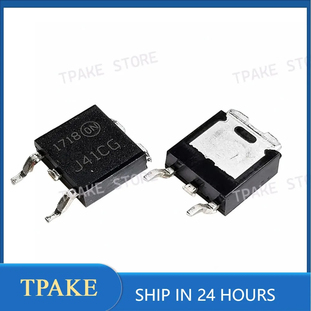 100PCS TIP41C TO252 SOT252 J41CG MJD41CT4G MJD41C Integrated Circuits IC