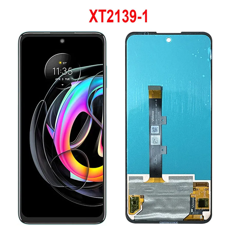 6.7“ OLED For Motorola Edge 20 Lite LCD Display Touch Screen Digitizer For Motorola Edge 20 Lite With Frame XT2139-1