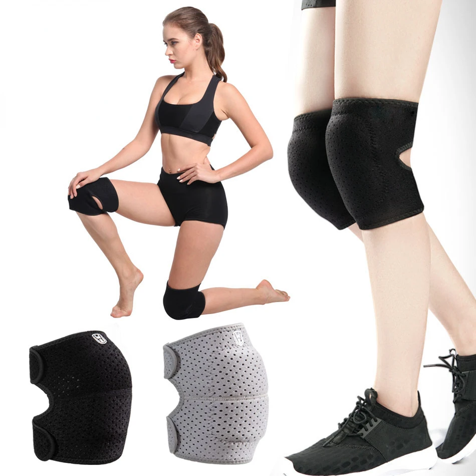 1PC/2PC EVA Knee Pads for Dancing Volleyball Yoga Women Kids Men Kneepad Patella Brace Support Fitness Protector Work Gear