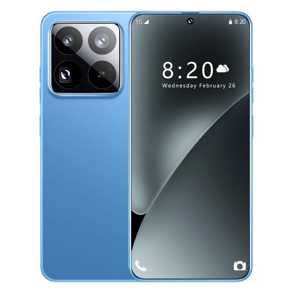 Nieuwe F8 Ultra 7.0 inch Mobiele Telefoon 4G 5G Smartphone Android 22G + 2TB Dual Sim-kaart 8000mAh Mobiele Telefoons Ontgrendeld Global Versie