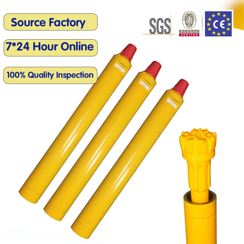 

KELLEG DTH Hammer Air Consumption 6'6.5'Inch Forged Carbon Steel Drilling Tool 65-130mm Hole Diameter High Performance Mining