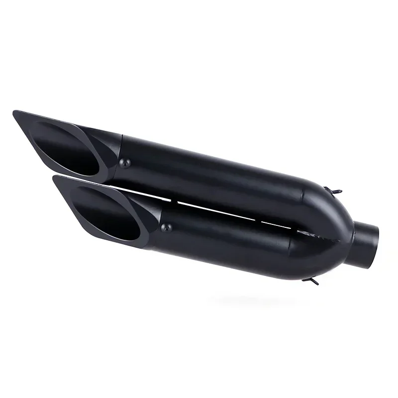 Motorcycle Exhaust Pipe Motorbikes  Muffler DB Killer Silencers  Left and Right Dual Exhaust Pipe