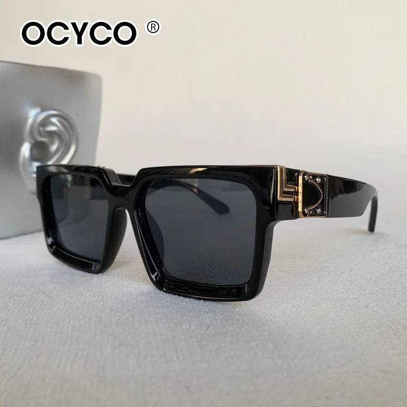 AliExpress OCYCO Classic Square Sunglasses Men Women Luxury Brand Designern Eyeglasses Luxury Retro High Quality Shades Eyewear UV400