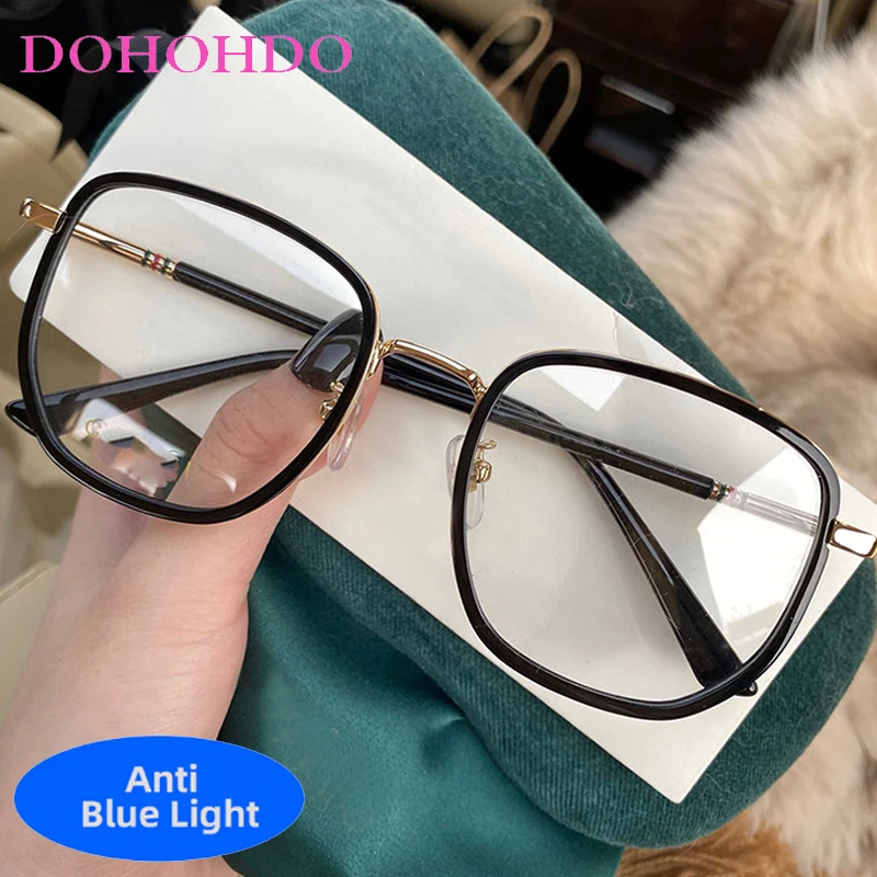 

Classic Brand Design Square Optical Glasses Men Women Fashion Trendy Luxury Computer Anti-Blue Light Protection Spectacle Lentes