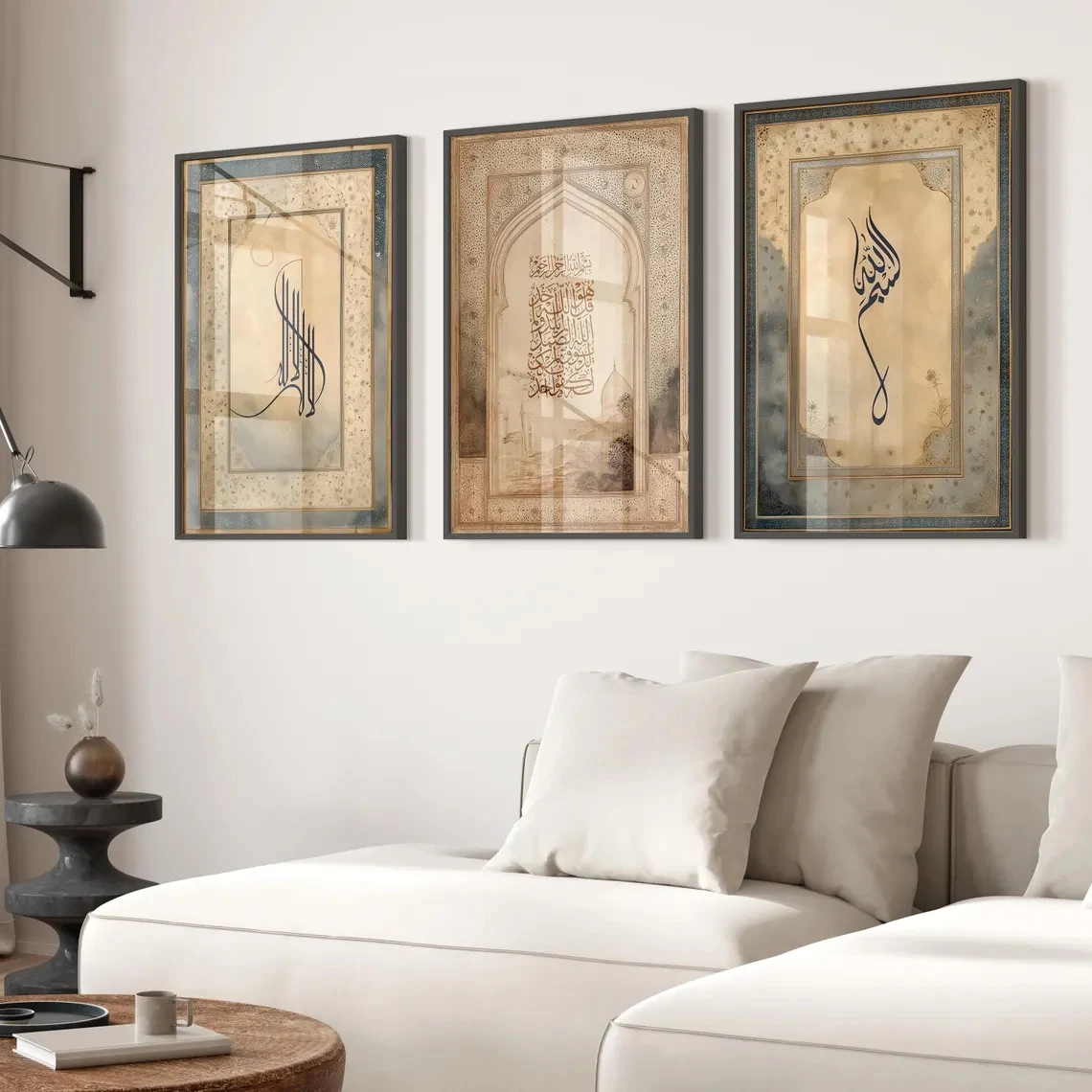 Modern,Religion Islamic  Calligraphy Quran Wall Art Print Canvas Painting Poster Picture For Living Room,Bedroom Home Decor