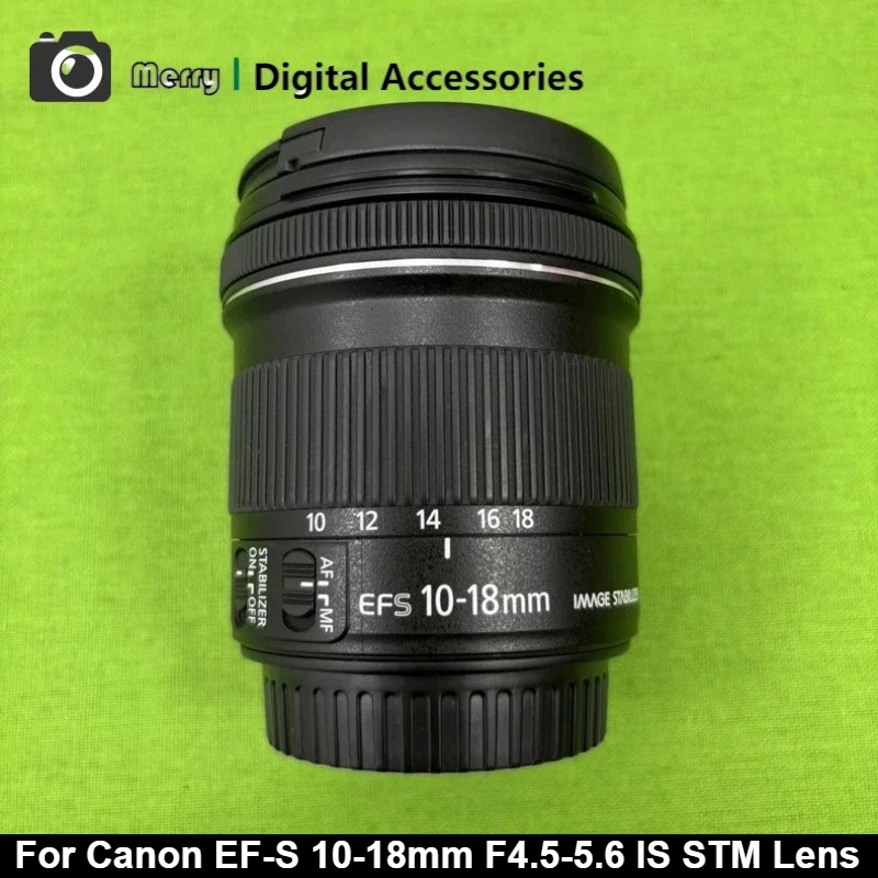 

95% New Genuine EF-S 10-18mm f/4.5-5.6 IS STM Lens Ultra Wide Angle Zoom Optical Stabilizer STM for Canon EOS 80D 90D 200D