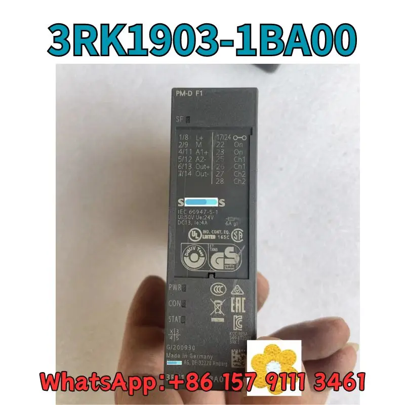 

Used Module 3RK1903-1BA00 Test OK Fast Shipping