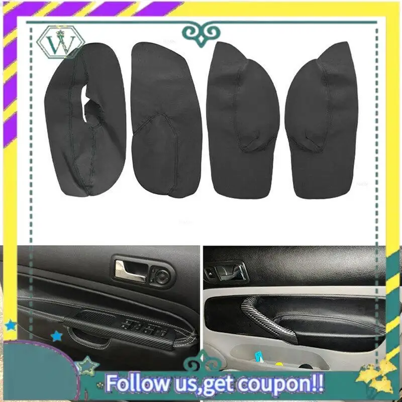 

Upgraded LHD Door Panel Cover For -VW Golf 4 MK4 Jetta 1998 - 2005 Car Door Armrest Panel Cover Sticker Trim