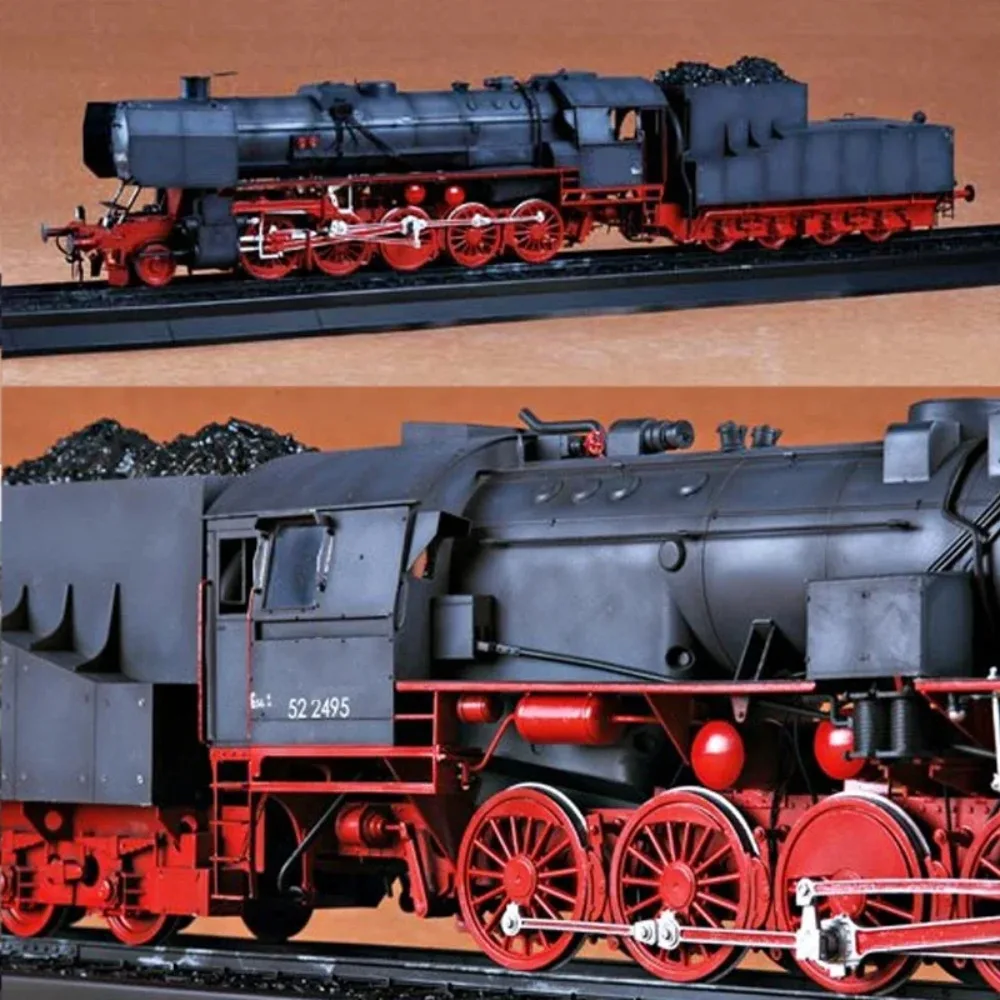Trumpeter model00210 Baureihe 52 Steam Car mit Steifrahmentender Plastic Scale Model Kit 1/35