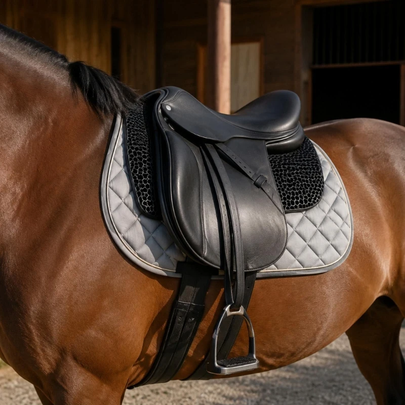 horse-back-pad-for-trail-use-and-daily-horse-work-perforated-openwork-layer-with-flexible-black-washable-friction-24bd