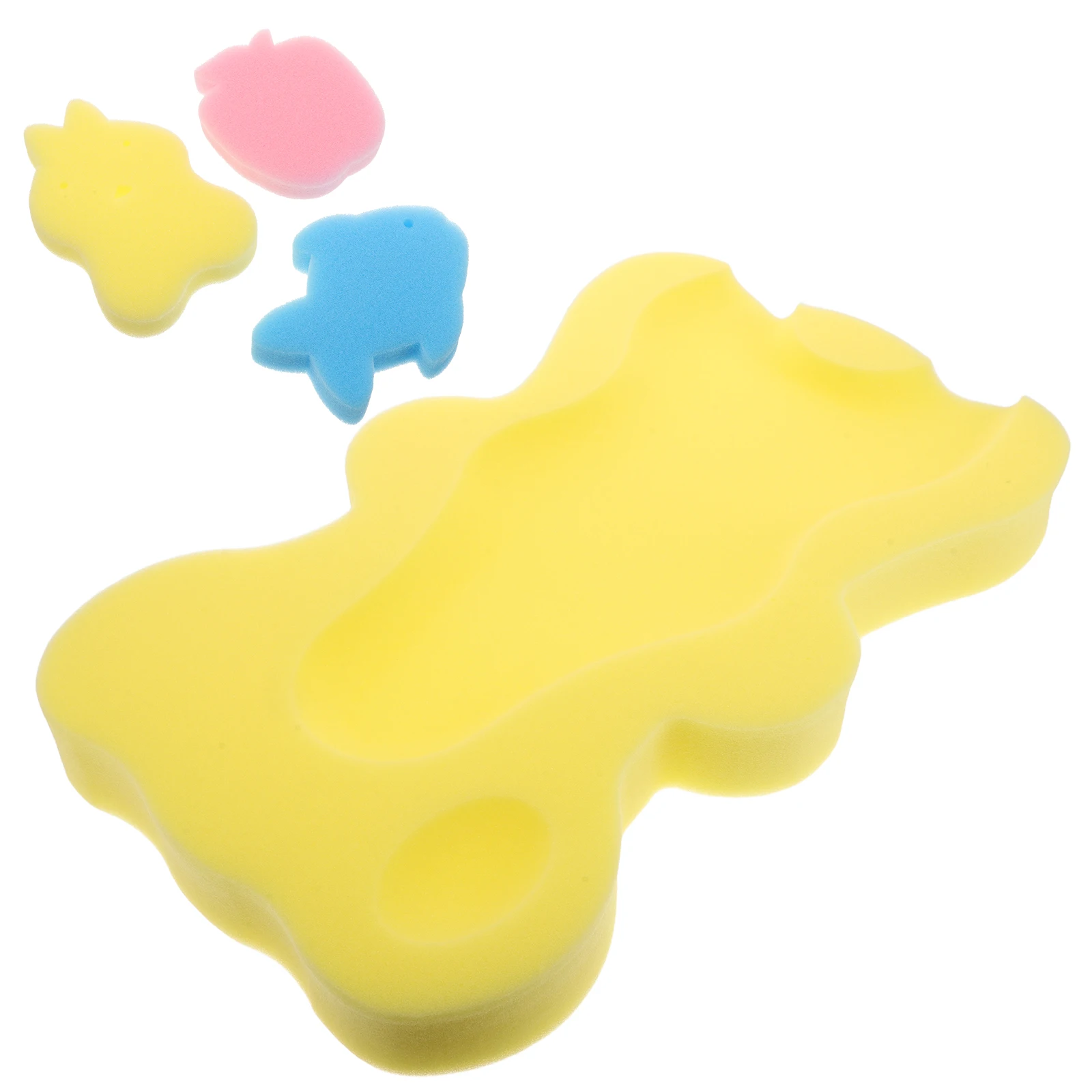 เบาะรองอาบน้ำเด็กกันลื่น แผ่นรองอาบน้ำเด็กอ่อน หนานุ่ม ฟองน้ำรองอาบน้ำเด็กแรกเกิด แผ่นรองอาบน้ำเด็กเล็ก แผ่นรองอาบน้ำสำหรับเด็กทารก