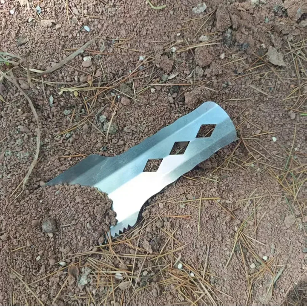 

1 шт. Ультралегкая садовая лопатка-семяноразбрасыватель из нержавеющей стали, маленький мультиинструмент для выживания, незаменимый в садоводстве