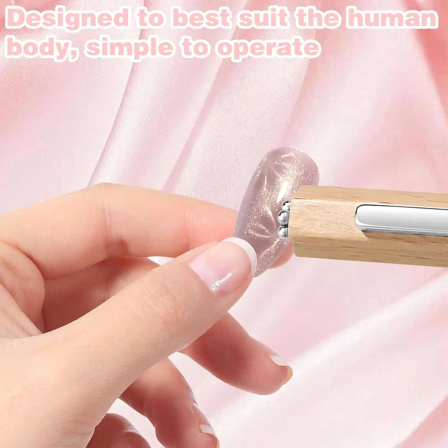 3 in 1 다기능 캣아이 마그넷 네일아트 디자인 강력 두꺼운 마그네틱 스틱 대형 원통형 마그네틱 펜 네일 도구