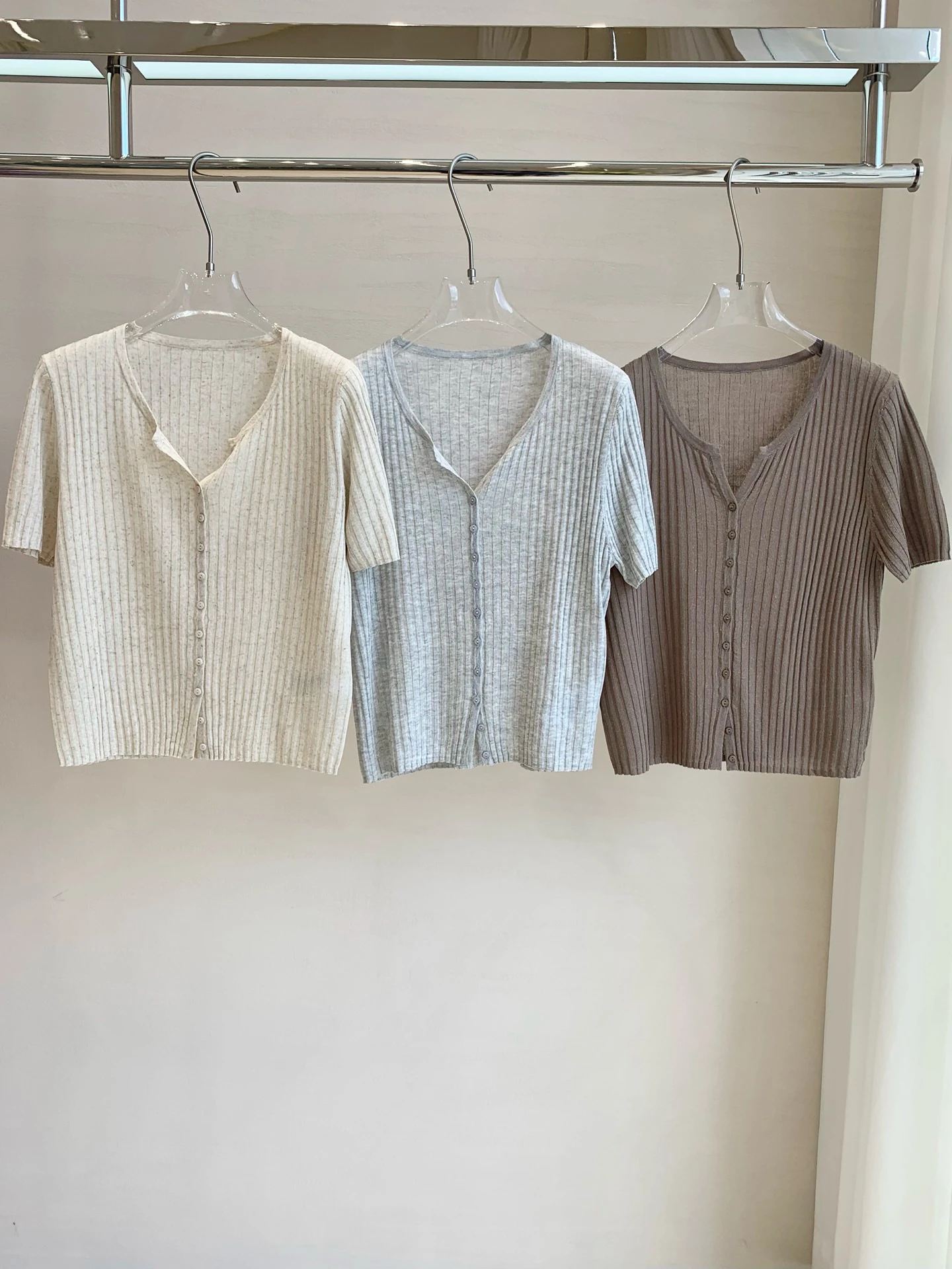 

Льняная футболка с вырезом ort Sve Кардиган Легкий вязаный летний топ для женщин Простой Ele ort Sle