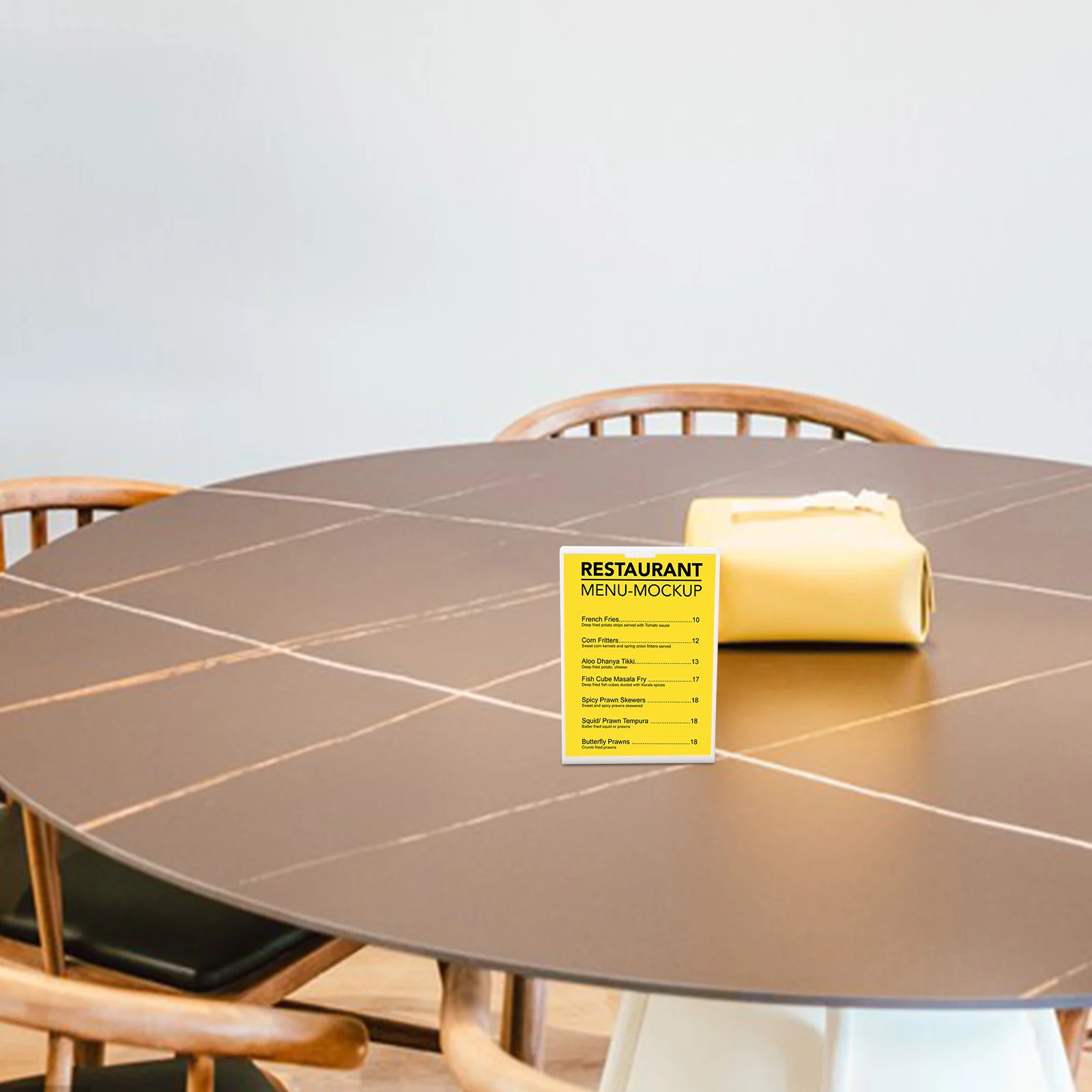 Menu Display Card Sign Holders Board Wedding Table Plastic Paper Abs Stand Number