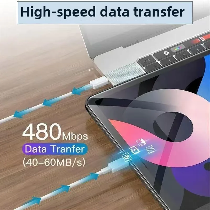 الأصلي 60 واط PD USB-C إلى USB C كابل شاحن سريع لابل آيفون 16 برو ماكس 15 زائد نوع C شحن سريع لشاومي سامسونج