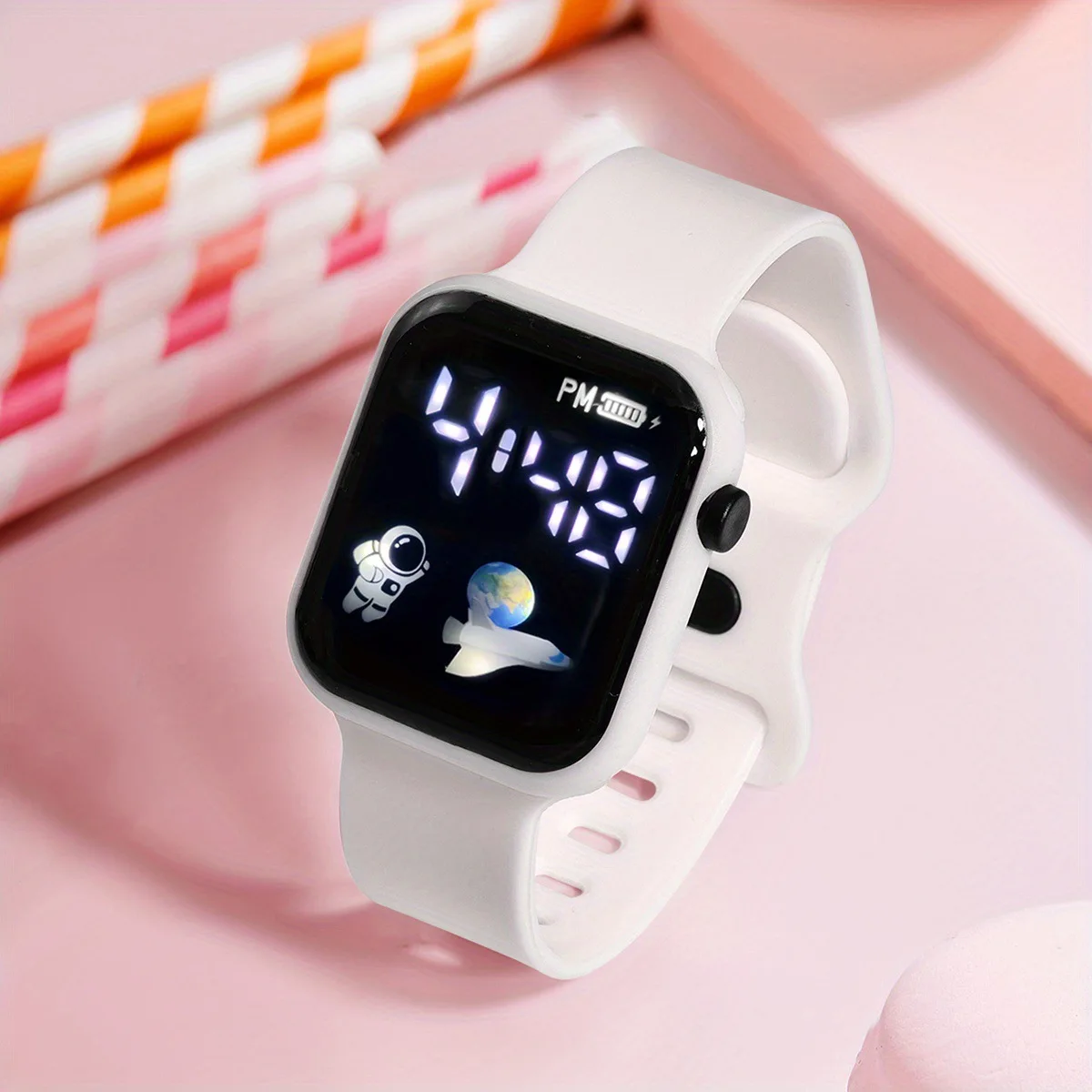 Cartoon Kids' Watches Boy Girls Outdoor Waterproof Watches Fashion Student Sports Running Silicone Digital Watches reloj niño