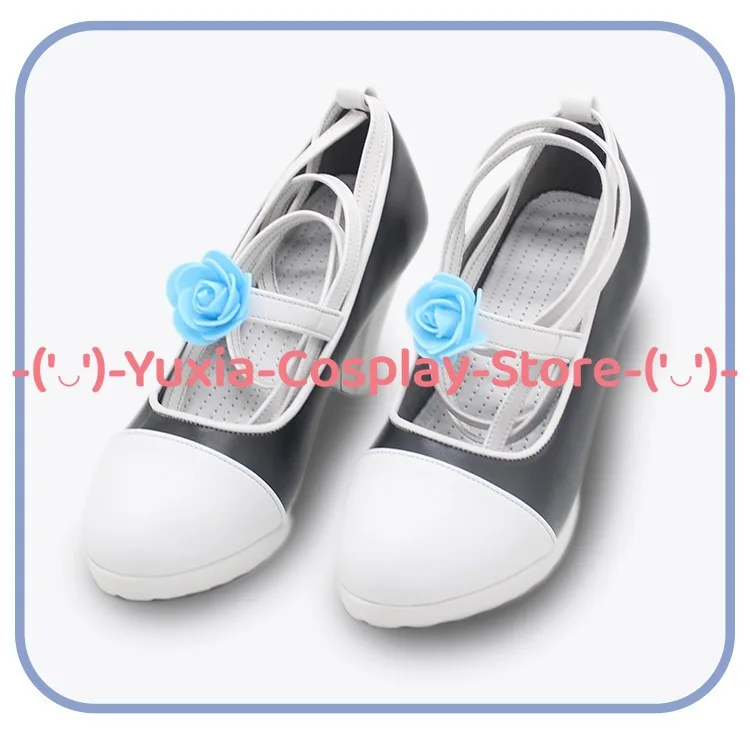 ¡Yuxiacosplay! Rei Ayanami-zapatos de Cosplay, accesorios de personajes del juego de Anime, botas de cuero PU, disfraz de fiesta de Carnaval y Halloween