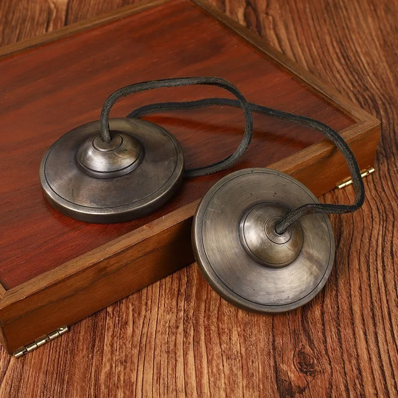 Meditation Tinkle Bell Nepal Tibetan Bells Yoga Sound Healing Copper Tingsha Cymbals Education Musical Instruments Handbells
