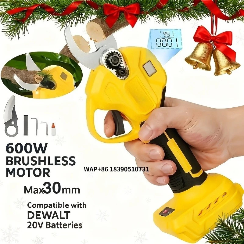 

Электрические секаторы с бесщеточным двигателем, беспроводные секаторы для малых ландшафтных работ и садоводства