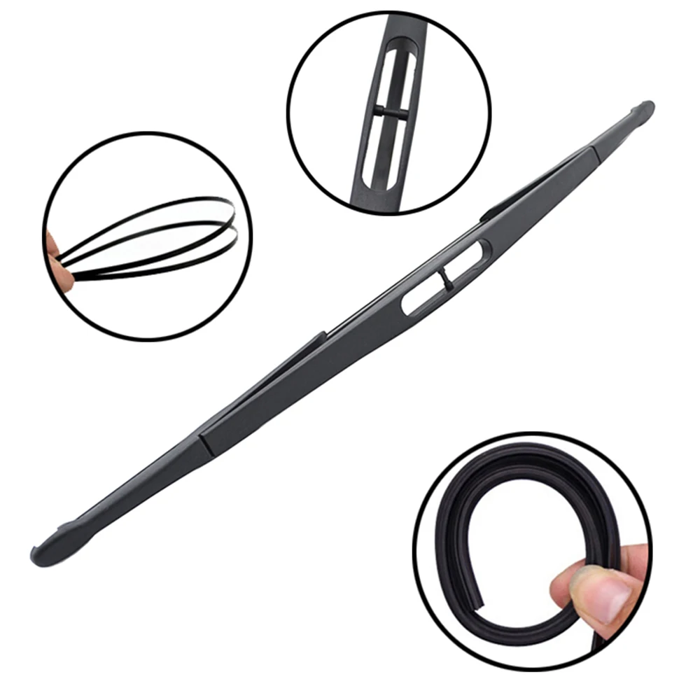Misima Windshield Wiper Blades Kit For Dacia Renault Sandero MK1 2007 - 2012 Front Rear Window Wiper Set 2008 2009 2010 2011