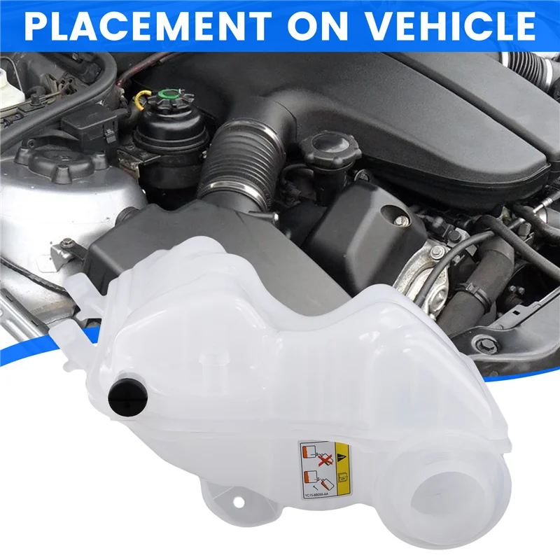 

ABNF!LR034654 Radiator Coolant Overflow Container For Land Range Rover 13- RR Sport 14- Expansion Tank With Sensor With Lid