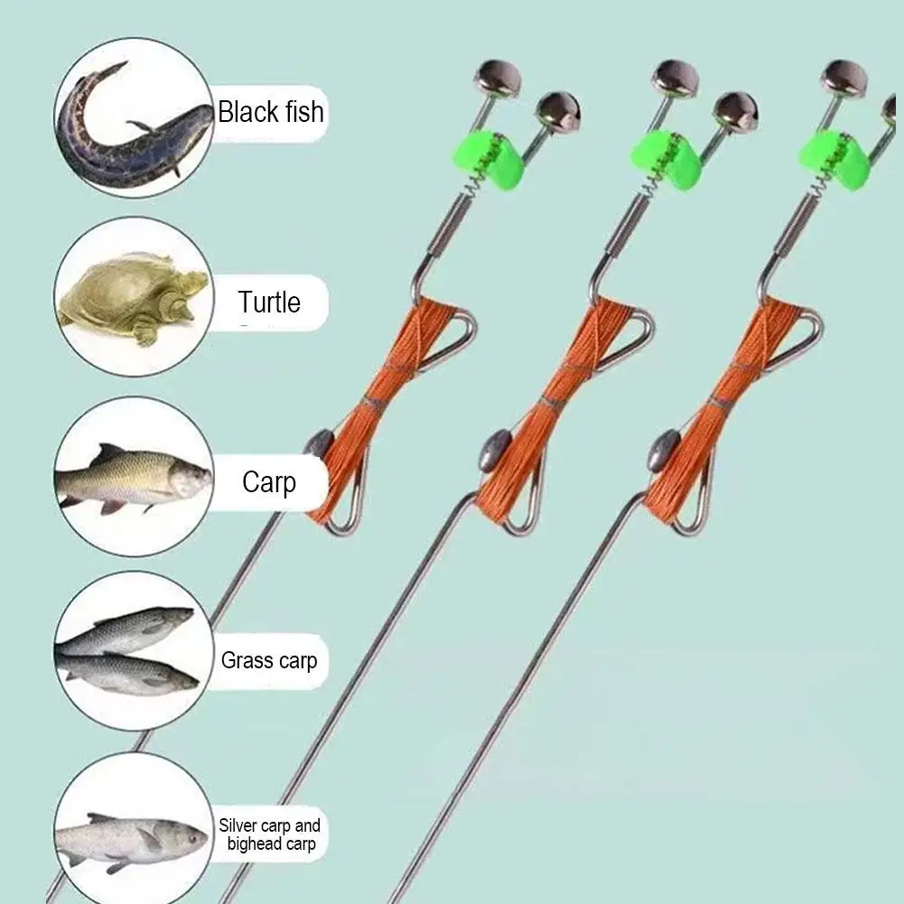 

Portable Automatic Fishing Float Stainless Steel Fast Bobber Accessories High sensitivity for Fish Artifact Fishing Floats L9J9