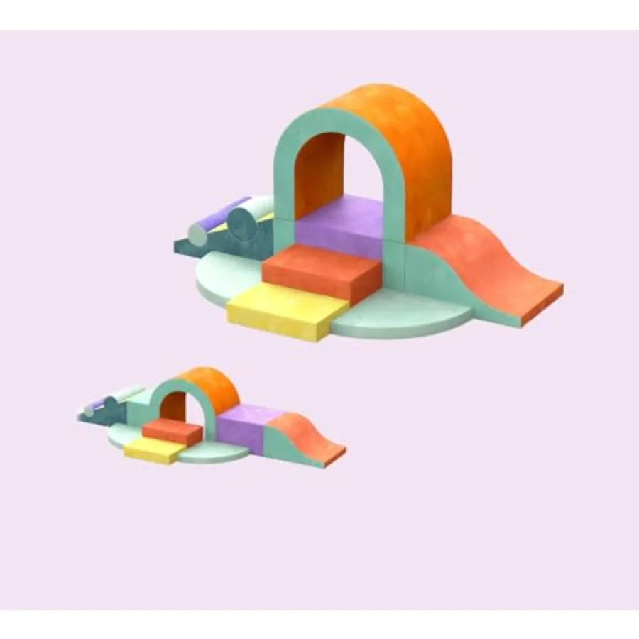 

Foam Climbing Blocks for Indoor Play Areas EVA Foam Material Bright Primary Colors Non-Slip Surface and Lightweight Design
