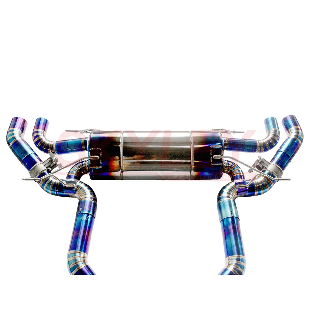 نظام عادم Skyley Valvetronic Catback عالي الأداء من التيتانيوم لعادم Bmw M760
