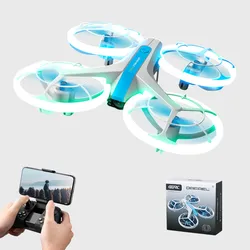 4DRC NEW V33 WiFi FPV Drone 8K 4K HD Kamera szerokokątna 360° °   ochrona Mini Drones Height Keep RC Quadcopter Prezenty Zabawki