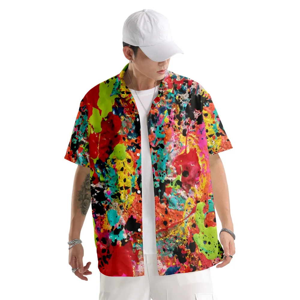 2022 New Arrival graffiti 3D Print Harajuku Cosplay Women/Men Fashion Summer Casual Lengthen Streetwear Clothes