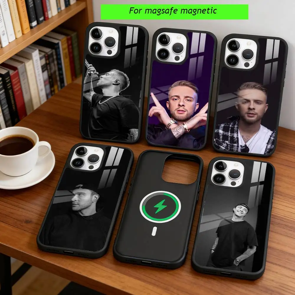 

Rapper E-Egor Kreed EK Phone Case For iPhone17,16,15,14,13,12,11 Plus,Pro Magnetic For Magsafe Wireless Charging