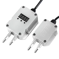 โรงงานขาย4-20mA 0-500Pa 1kpa 5kpa 12-24 VDC Micro ความดันเครื่องส่งสัญญาณ Air ลมเซ็นเซอร์ความดัน transducer