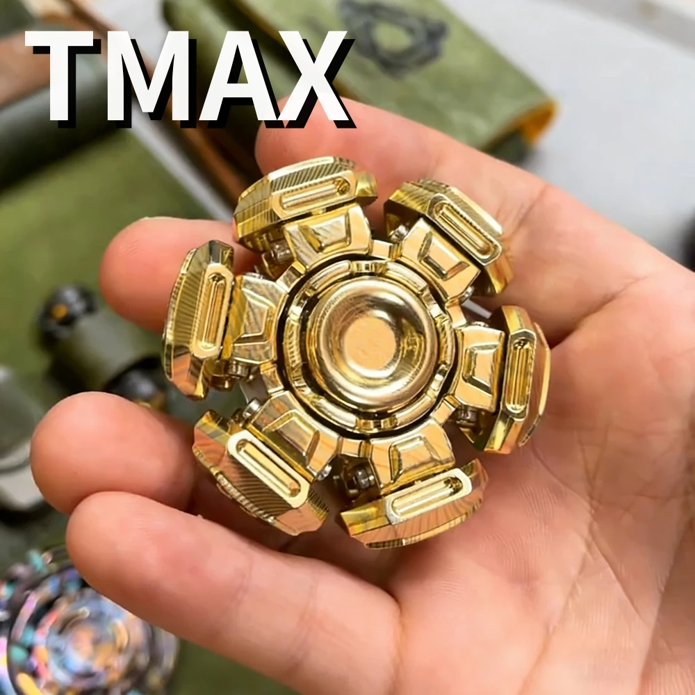 

TMAX EDC Антикварный железный спиннер-антистресс, игрушка для снятия стресса, фиджет-игрушки для взрослых, аксессуары для офисного стола, гаджеты для снятия тревоги