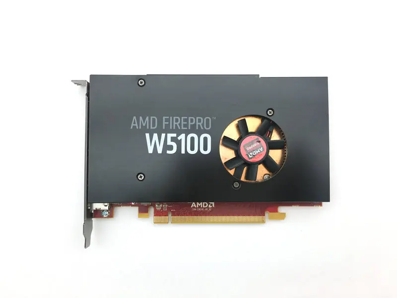 Оригинальная многоэкранная видеокарта AMD FirePro W5100 4 ГБ, редактирование видео 4K HD, 3D-рендеринг