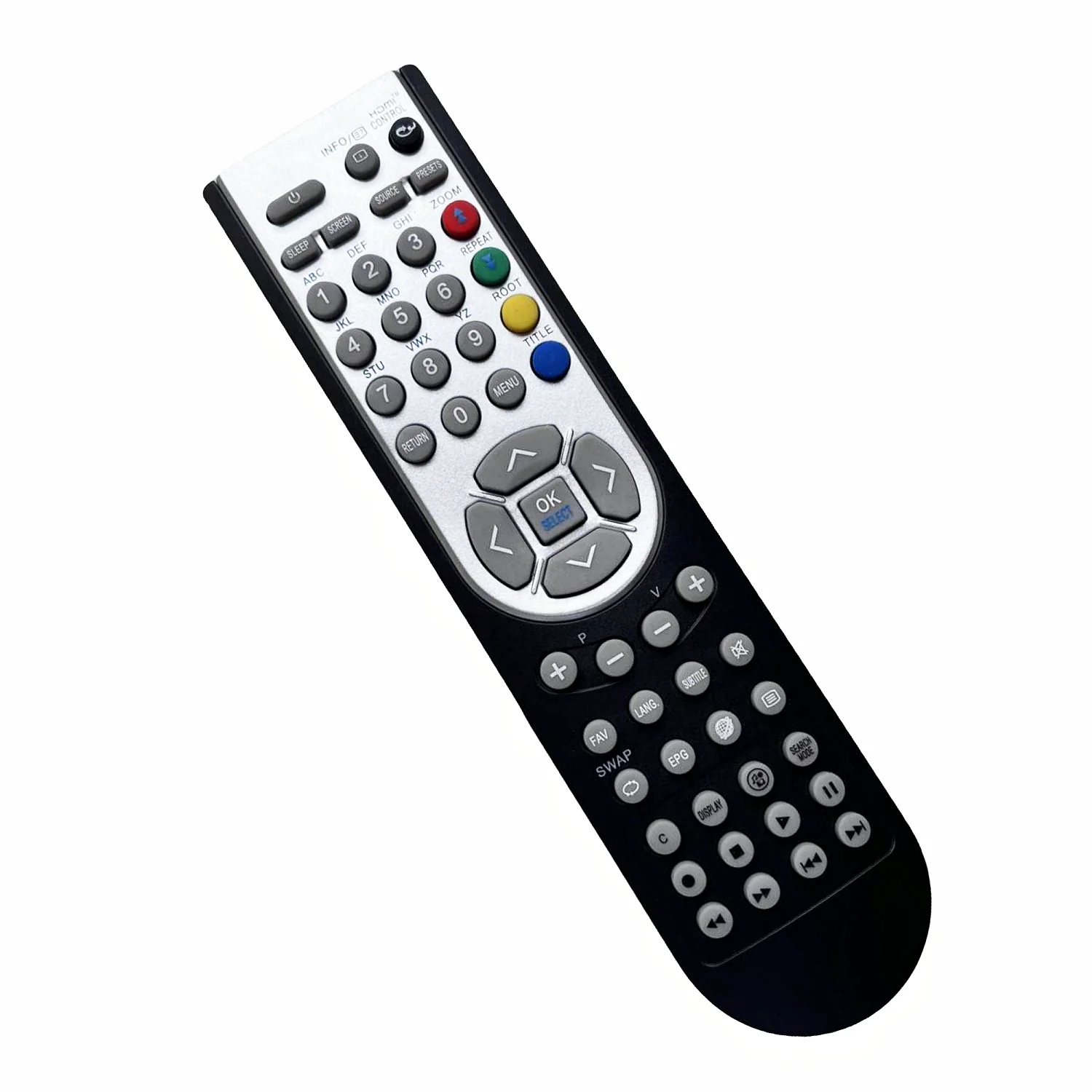 REMOTE CONTROL for OKI HITACHI ALBA CELCUS Luxor GRUNDIG Sharp JMB TELEFUNKEN Bush TECHWOOD AKAI NEVIR SANYO LCD LED