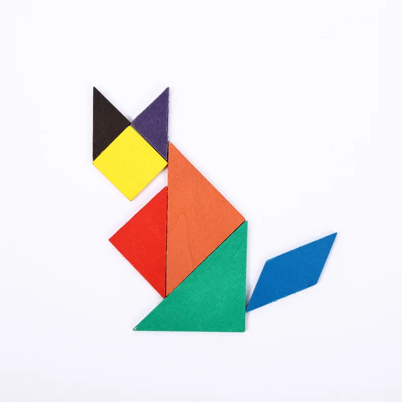 Children Puzzle Toys Color And Shape Cognition Educational Montessori Early Learning Geometric Shape Wooden Toy Kid Gift TMZ