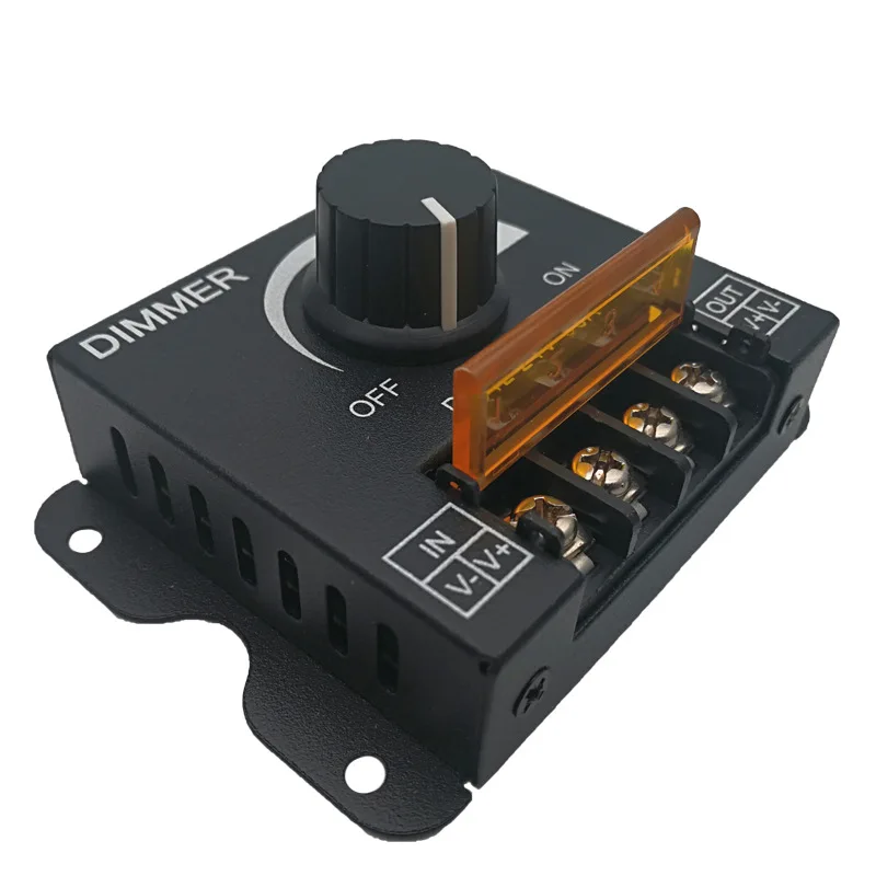 DC12V-24V LED التبديل 30A 360 واط الجهد المنظم قابل للتعديل تحكم لشريط ضوء مصباح يعتم المخفتات
