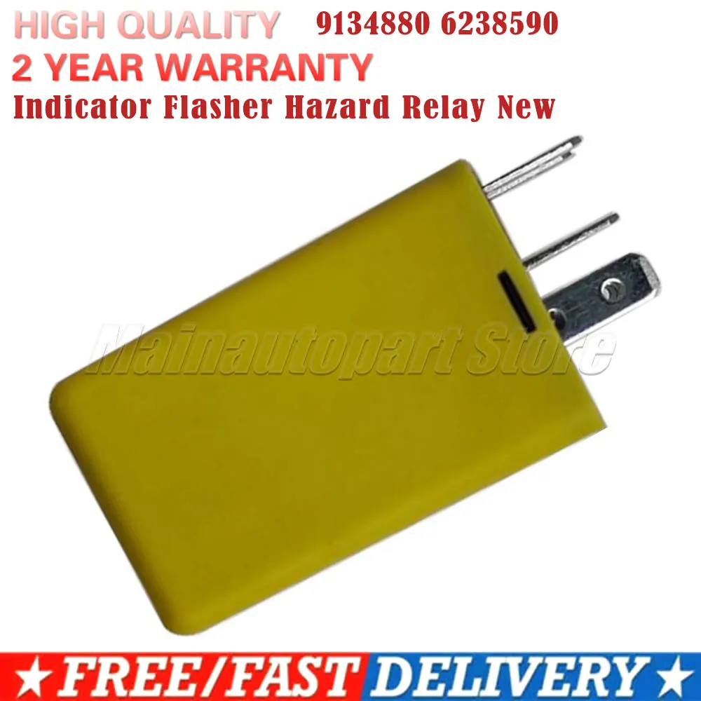 Indicator Flasher Hazard Relay New For Vauxhall Opel Astra Corsa 9134880 6238590