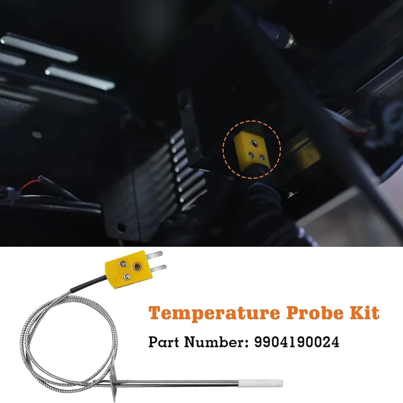 Temperature Probe Kit Replacement,For Masterbuilt Gravity Series 560/800/1050 XL & Digital Charcoal Grill+Smokers